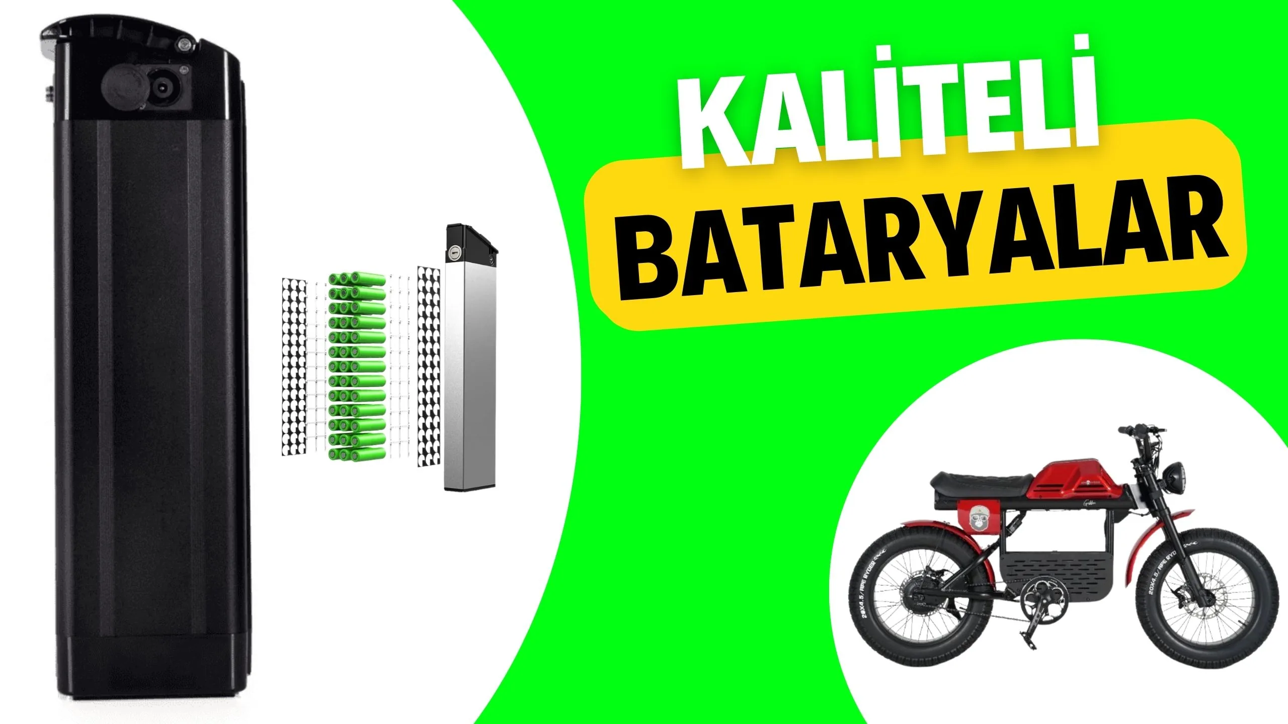 Orjinal Kutulu Bataryalar 48 VOLT · 20.8 Ah